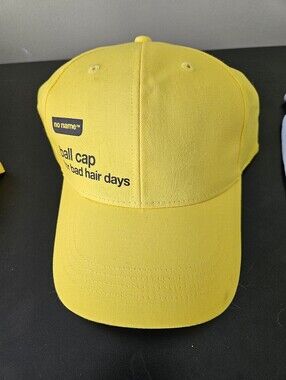 NWT No Name™ Yellow Ball Cap